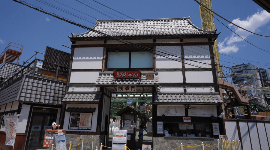 花やしきの入口
