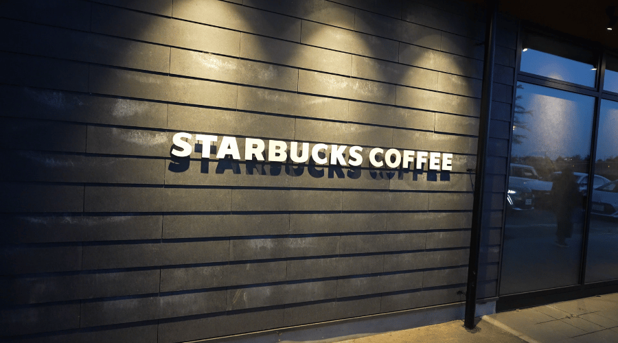 スタバ看板