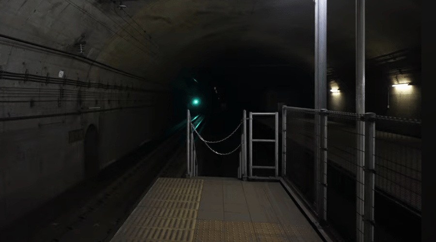 土合駅ホーム