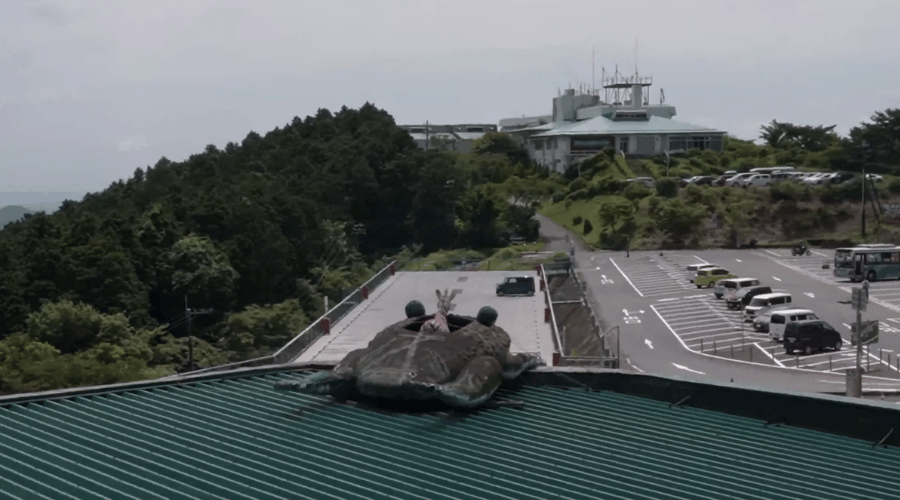 ガマランド屋根