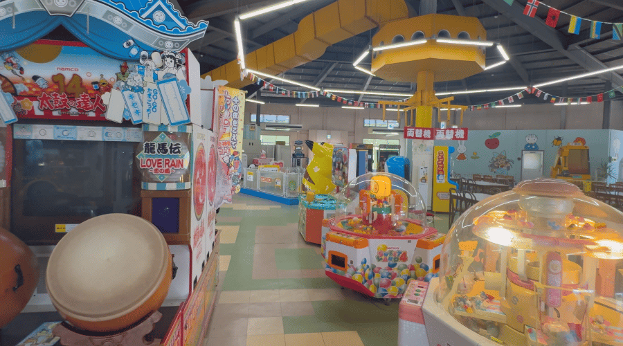 ゲームセンター内
